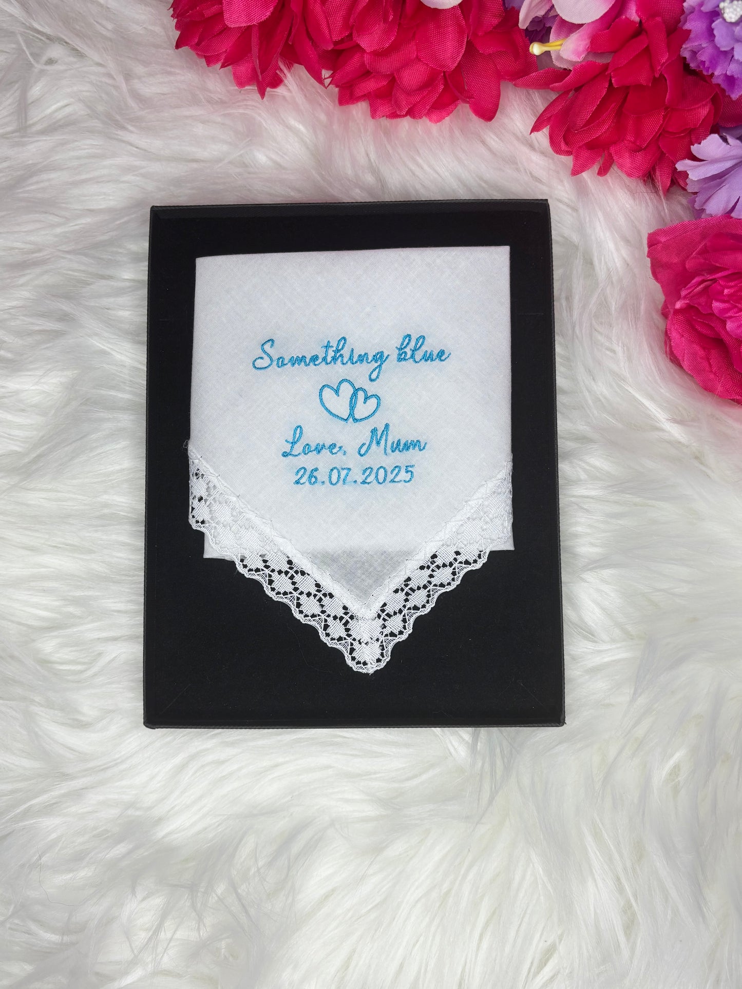 Something blue handkerchief