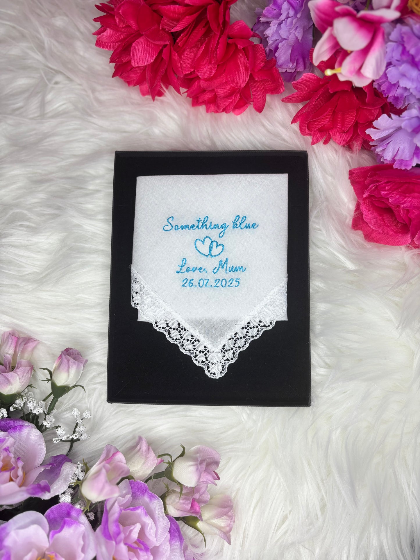 Something blue handkerchief