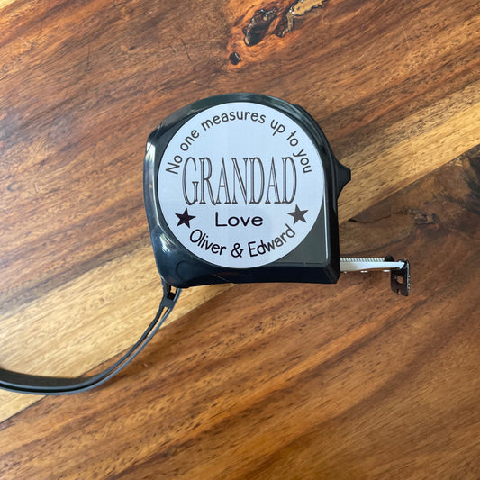 Personalised tape measure